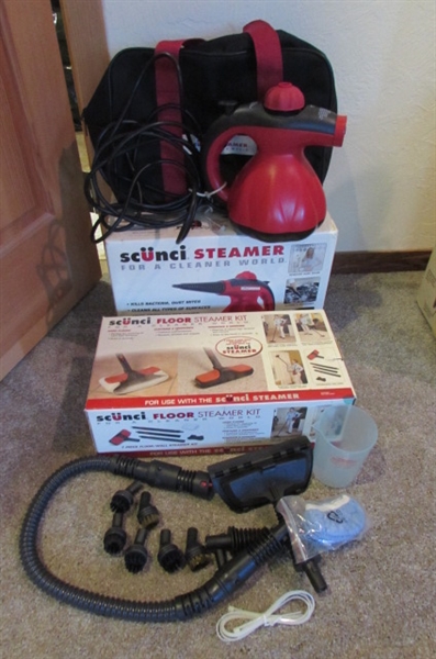 SCUNCI STEAM CLEANERS