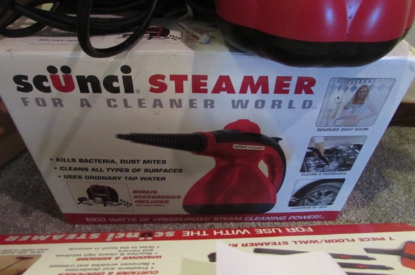 SCUNCI STEAM CLEANERS