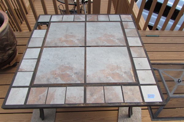 TILE TOP FIRE PIT