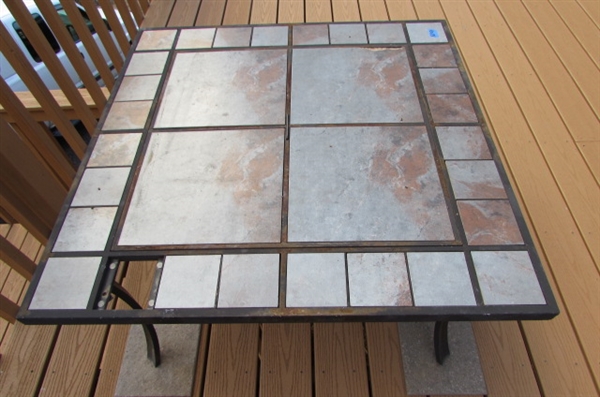 TILE TOP FIRE PIT