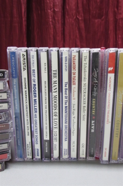 LARGE LOT OF MUSIC CD'S