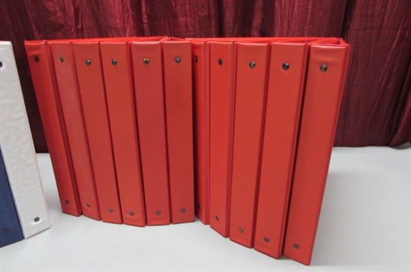 3-RING BINDERS & LETTER TRAYS