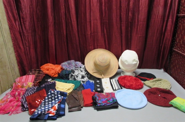WOMEN'S ACCESSORIES - SCARVES, HATS & GLOVES