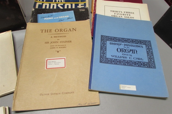 PIANO & ORGAN SHEET MUSIC