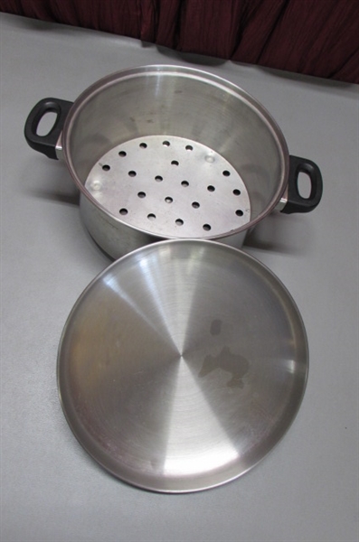 POTS, PANS, BAKING DISHES, STRAINERS & MORE