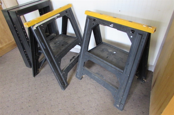 STEP STOOLS, SAWHORSES & TABLE/BENCH LEGS