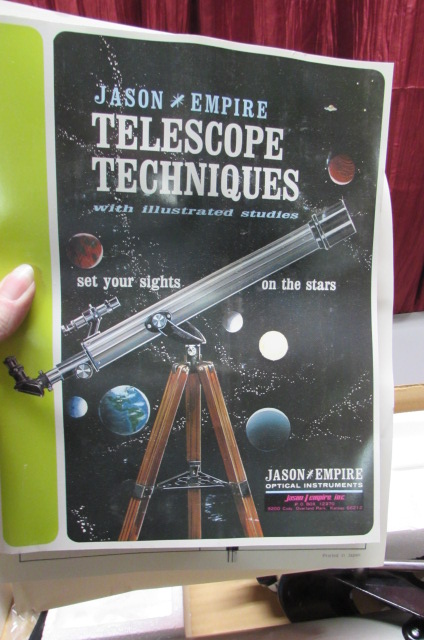 Jason 307 best sale explorer telescope