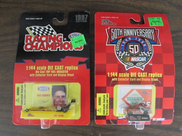 VINTAGE NASCAR DIECAST RACE CARS