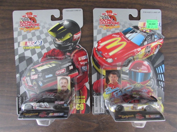 VINTAGE NASCAR DIECAST RACE CARS