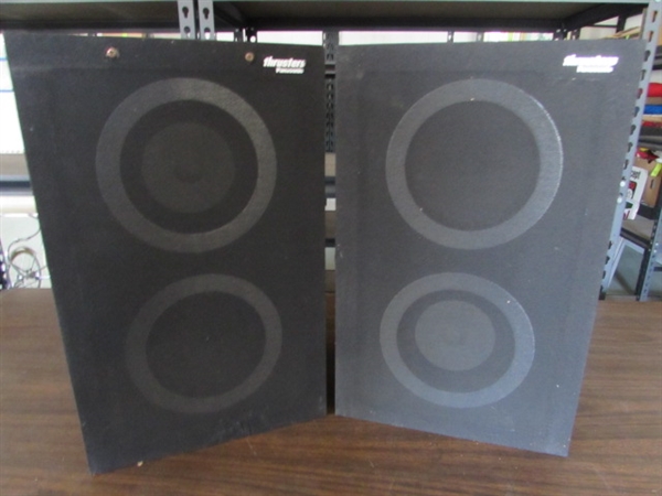 PAIR OF PANASONIC THRUSTERS SPEAKERS