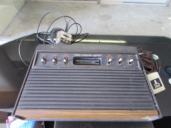 ATARI VIDEO COMPUTER SYSTEM AND ACCESSORIES
