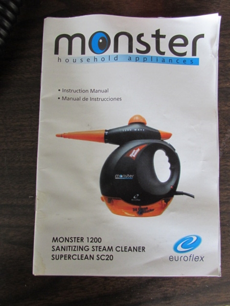 EUROFLEX MONSTER STEAM CLEANER