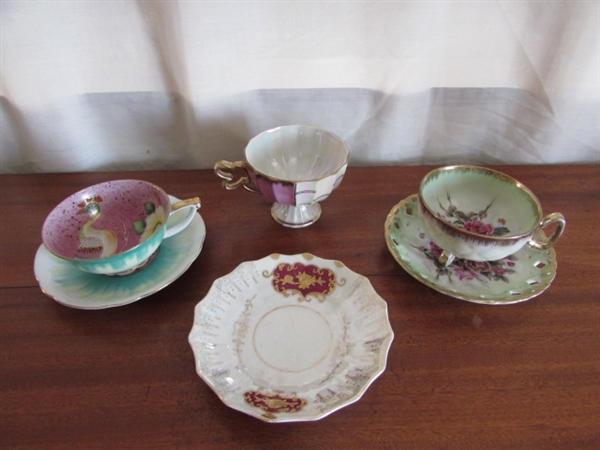 COPELAND 'PATRICIA' PLATES, LEFTON CHINA & HANDPAINTED PIECES FROM JAPAN