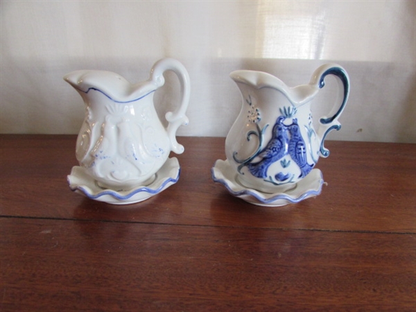 COLLECTION OF VINTAGE/ANTIQUE PITCHERS