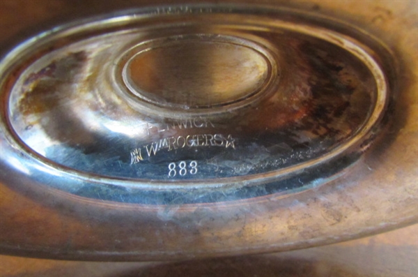 VINTAGE SILVERPLATE SERVING PIECES & MORE