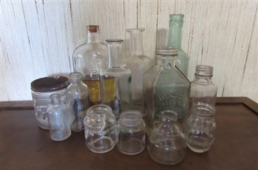 ANTIQUE BURMA SHAVE JAR & MANY OTHERS