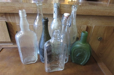 ANOTHER COLLECTION OF ANTIQUE BOTTLES