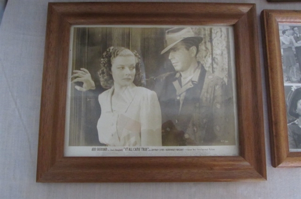 FRAMED PHOTOS FROM OLD MOVIES