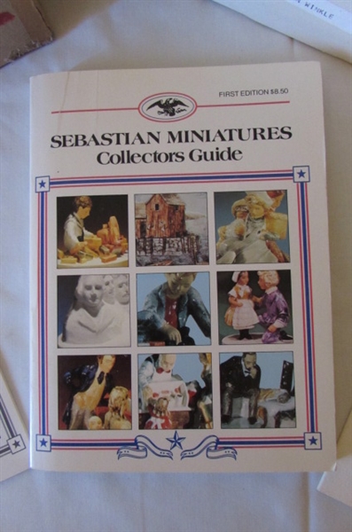 SEBASTIAN MINIATURE COLLECTION WITH GUIDE BOOKS