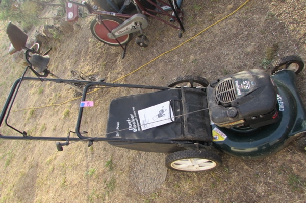 CRAFTSMAN LAWN MOWER WITH BAG