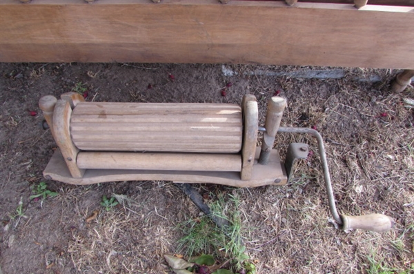 VINTAGE HEAD AND FOOTBOARD READY FOR YOUR DIY PROJECT