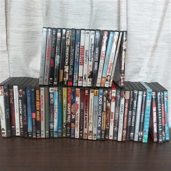 LARGE DVD LOT