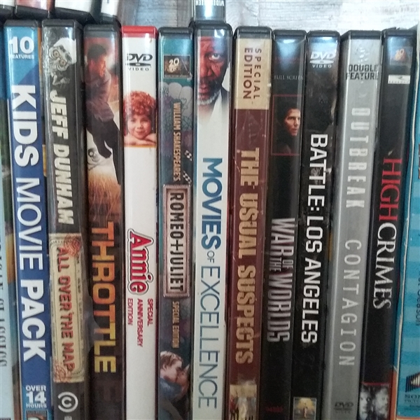 LARGE DVD LOT