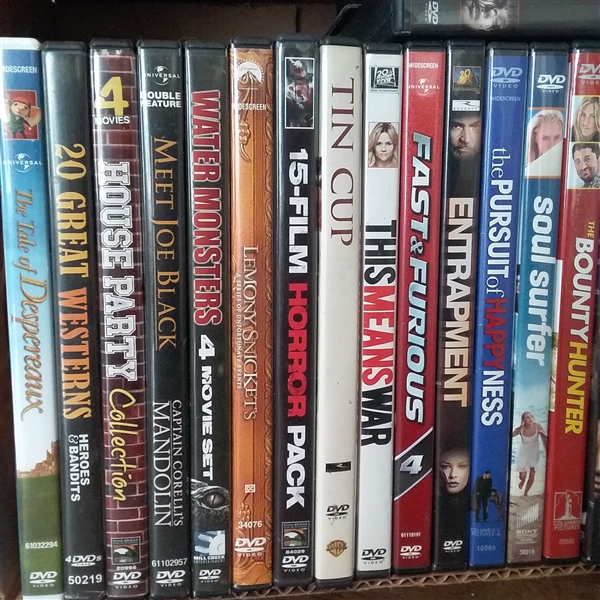 HUGE DVD LOT!