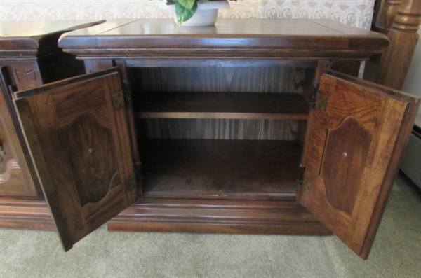 MATCHING NIGHTSTANDS WITH BOTTOM STORAGE - MATCHES DRESSERS IN LOTS #63 & #65