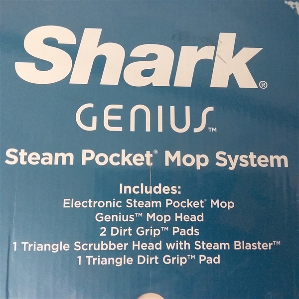 SHARK GENIUS STEAM POCKET MOP SYSTEM 