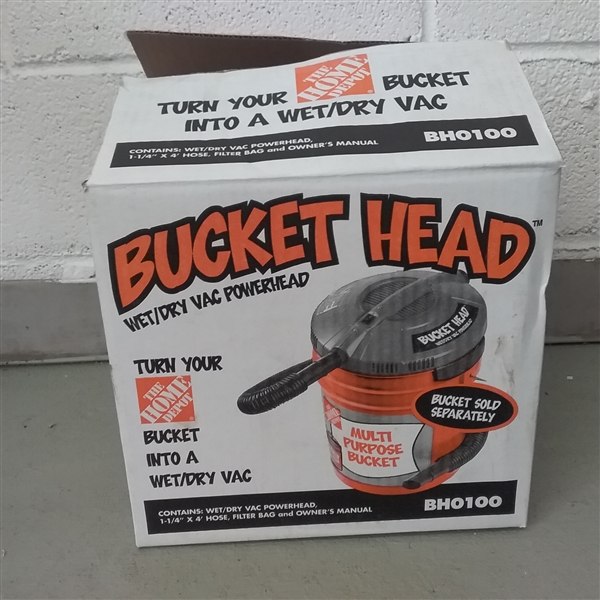 BUCKET HEAD WET/DRY VAC POWERHEAD