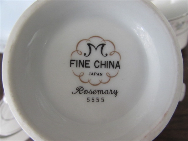 SET OF ROSEMARY CHINA