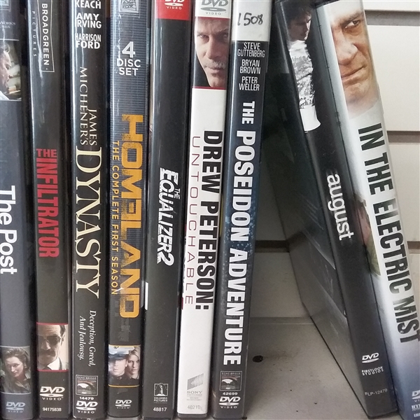 LOT OF DVDS