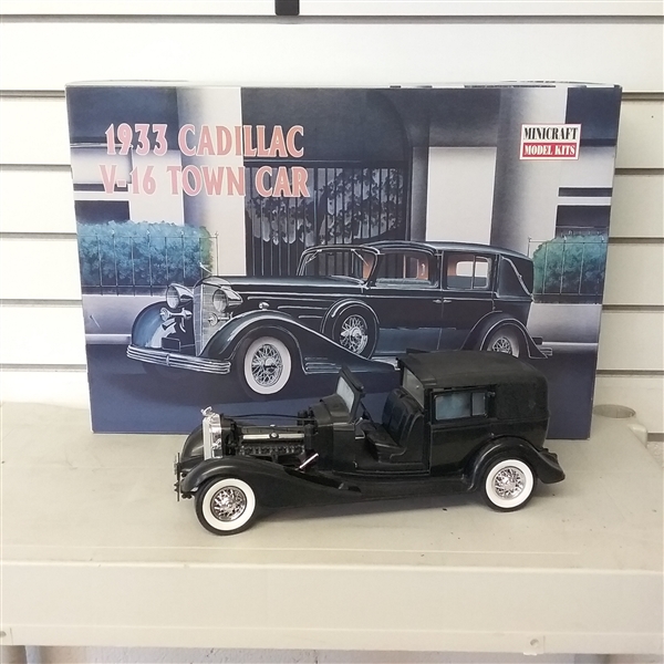 VINTAGE LOOKING METAL CARS, MODELS, AND PIECES IN KITS