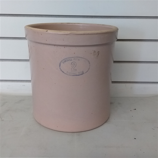 MARSHALL POTTERY CROCK