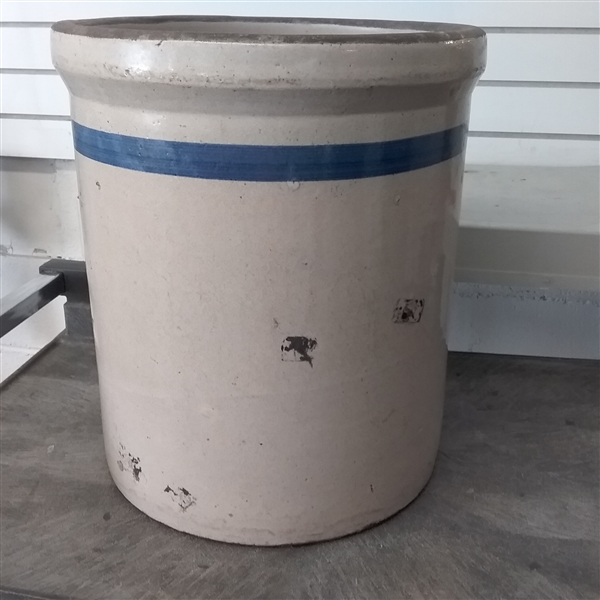 LARGE BLUE LABEL CROCK