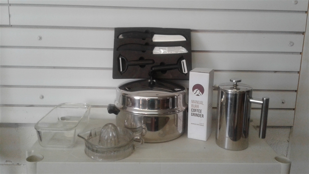 KITCHENWARE LOT