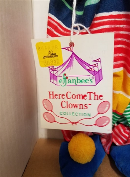 VINTAGE EFFANBEE HOMER DOLL HERE COME THE CLOWNS 1984 IN ORIGINAL BOX #1550