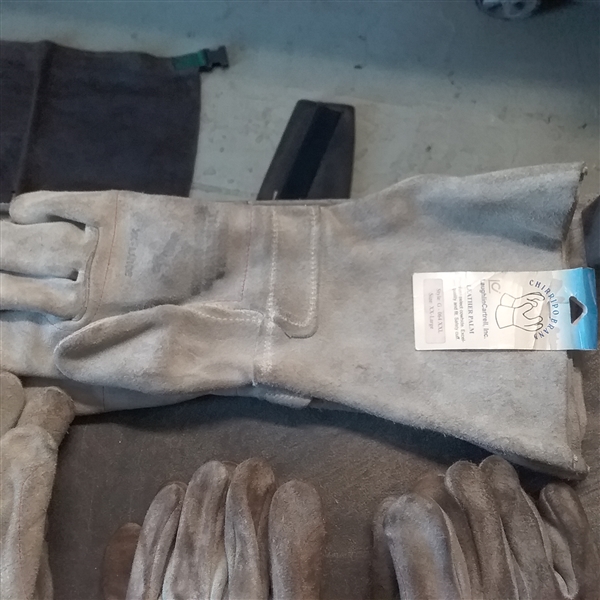 WELDING TORCH, RODS, GLOVES GOGGLES & MORE