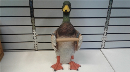 MALLARD DUCK TOILET PAPER HOLDER