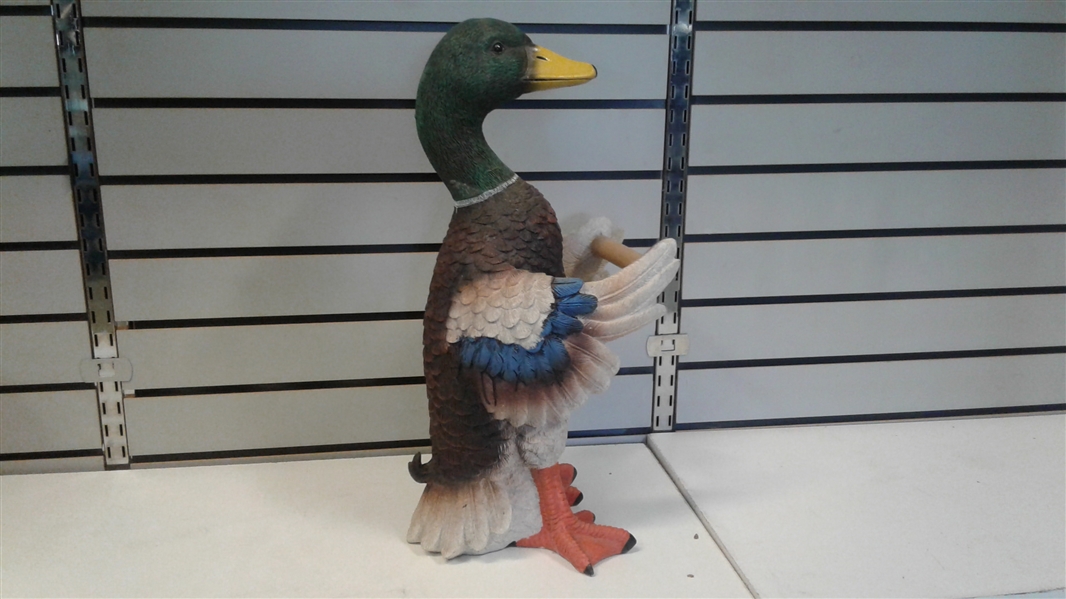 MALLARD DUCK TOILET PAPER HOLDER