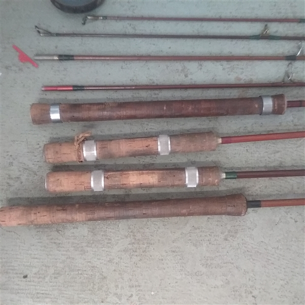 VINTAGE FLY FISHING TACKLE, POLES AND MORE