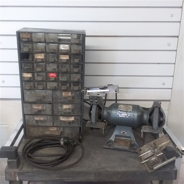 VINTAGE WARDS POWR-KRAFT GRINDER AND MORE