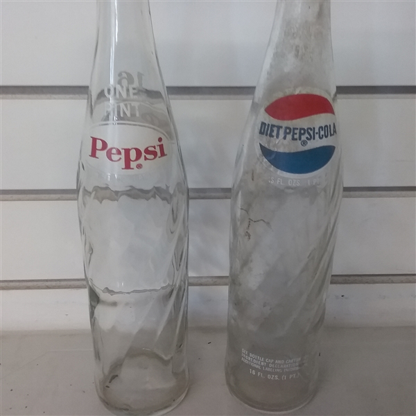 OLDER SODA BOTTLES & INSULATORS 