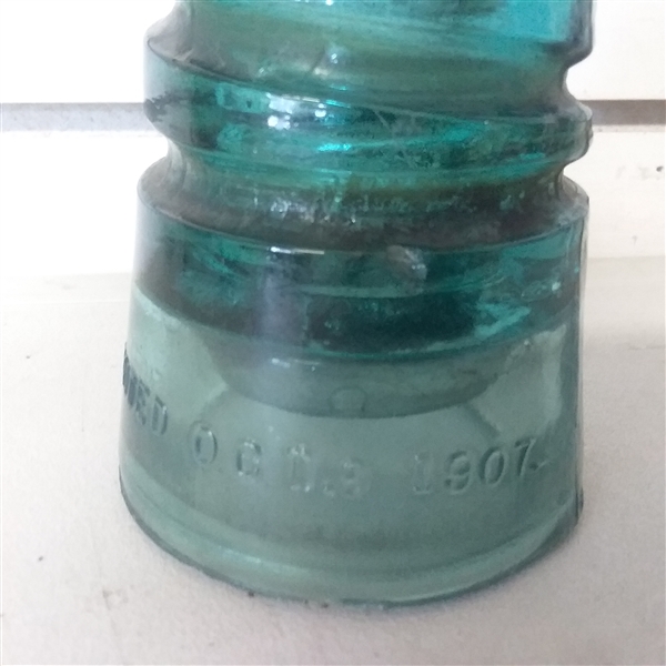 OLDER SODA BOTTLES & INSULATORS 