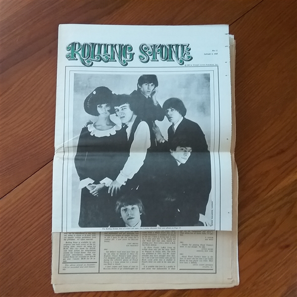 VINTAGE ROLLING STONE MAGAZINE ISSUE NUMBER 25 1969 *NOT A REPRINT*