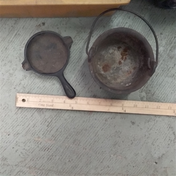 LOT OF LEAD AND CAST IRON