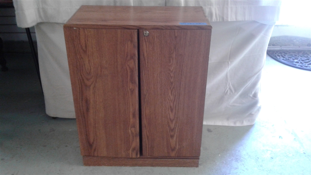 MEDIA STORAGE CABINET