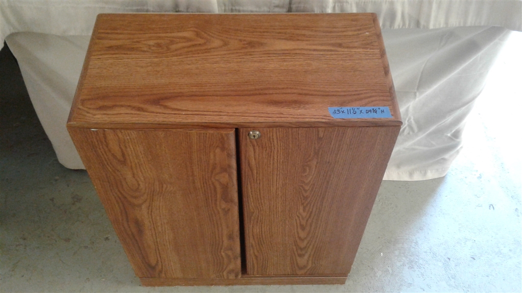 MEDIA STORAGE CABINET