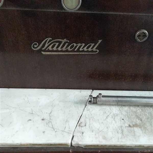 ANTIQUE 'NATIONAL' CASH REGISTER